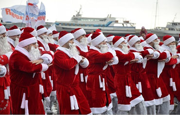 Парад Дедов Морозов в очередной раз пройдет в Ялте