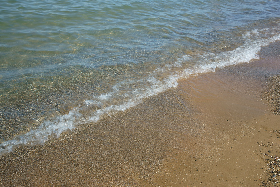 Песчаные пляжи на Западном берегу Крыма 